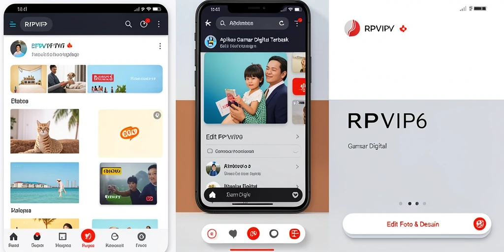 Tampilan antarmuka RPVIP6 yang user-friendly dan fungsional.