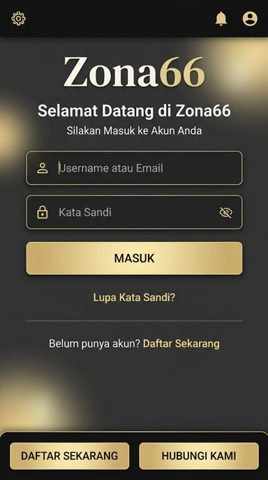 Panduan Login Akun zona66 untuk Pengguna Android